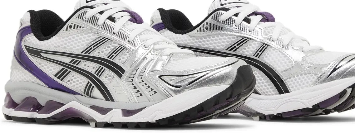 Grape W Dark White ASICS 14 Gel-Kayano 0812